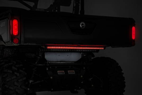 Rough Country - 30-inch UTV Premium Quad-Row Multi-Function LED Tailgate Light Strip Rough Country