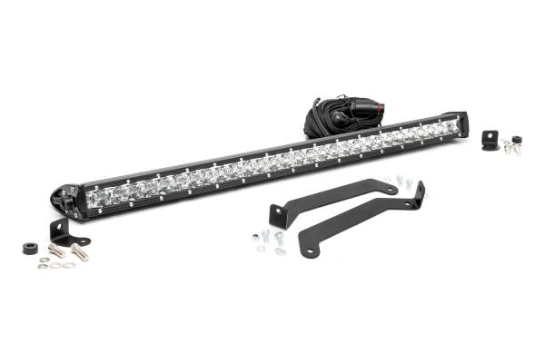 Rough Country - Subaru 30 Inch LED Bumper Kit (14-18 Forester Chrome Series) Rough Country