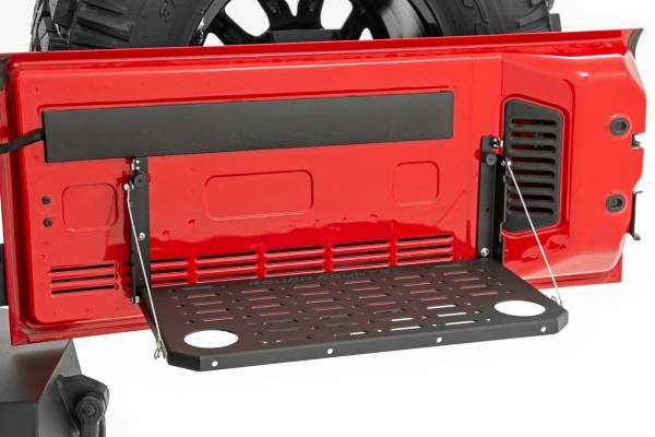 Rough Country - Jeep Tailgate Table Folding For 07-18 Wrangler JK Rough Country