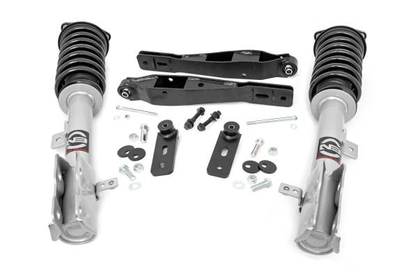 Rough Country - 2.0 Inch Jeep Suspension Lift Kit For 10-17 Patriot 4WD/ 12-17 Compass Rough Country