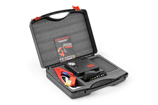 Rough Country - Portable Jump Starter w/Air Compressor Rough Country