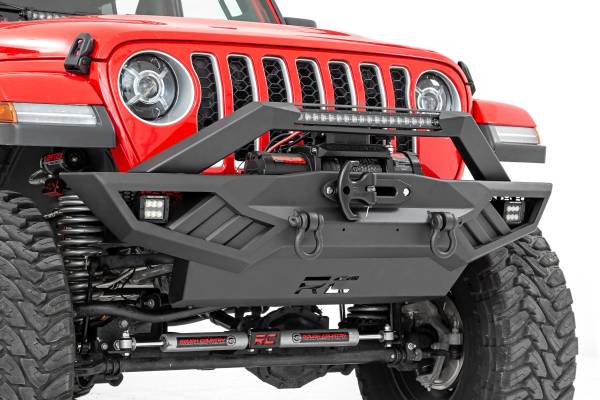 Rough Country - Jeep Full Width Off-Road Front Bumper For JK,JL, Gladiator JT Rough Country