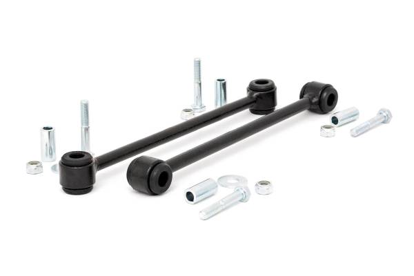 Rough Country - Sway Bar Links Rear 6 Inch Lift 07-18 Jeep Wrangler JK Rough Country