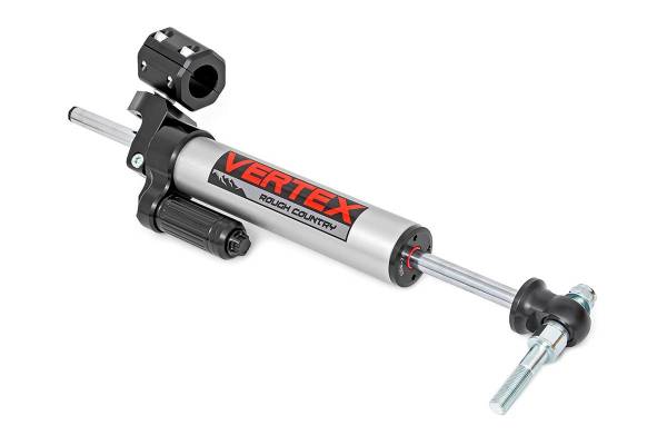 Rough Country - Vertex Steering Stabilizer Pass-Through 07-18 Jeep Wrangler JK Rough Country