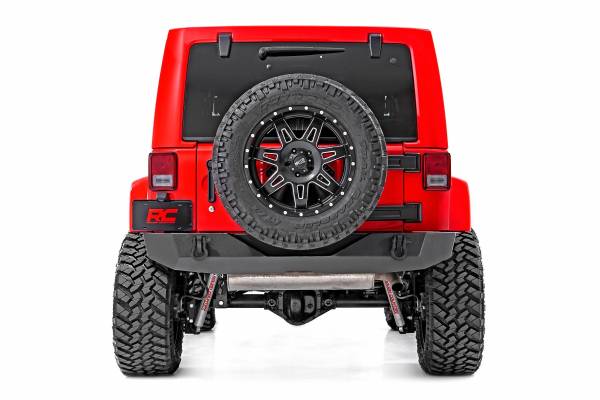 Rough Country - Rear Bumper Full Width 07-18 Jeep Wrangler JK Rough Country