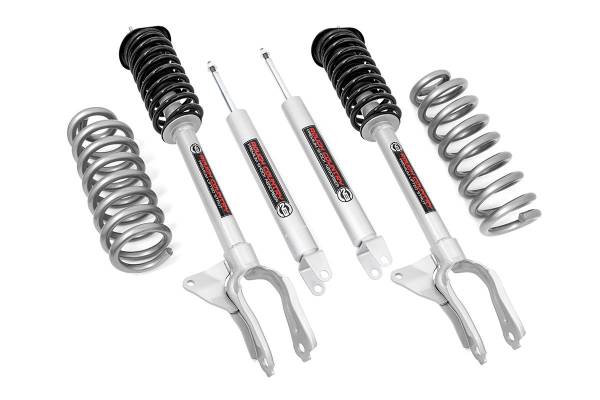 Rough Country - 2.5 Inch Lift Kit N3 Struts 16-20 Jeep Grand Cherokee 4WD Rough Country