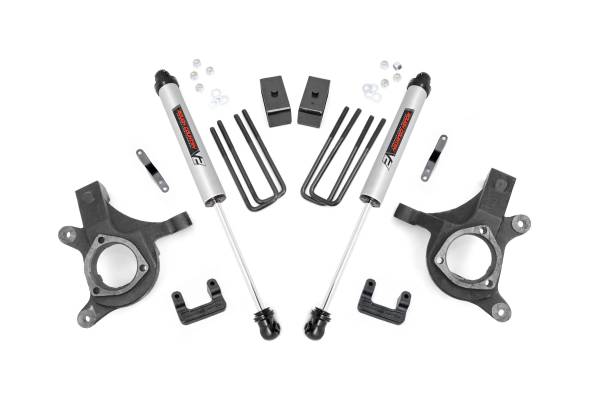 Rough Country - 5 Inch Lift Kit V2 07-13 Chevy Silverado and GMC Sierra 1500 2WD Rough Country