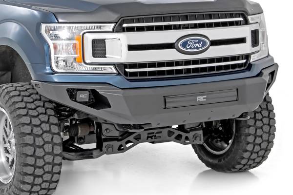Rough Country - Ford Front High Clearance LED Bumper 18-20 Ford F-150 Rough Country