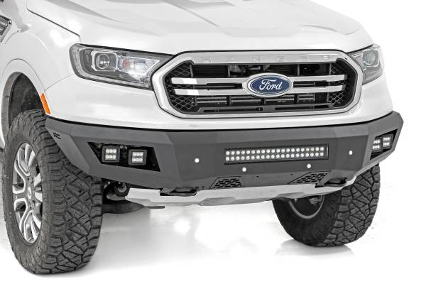 Rough Country - 19-21 Ford Ranger 2WD/4WD Front Bumper Rough Country