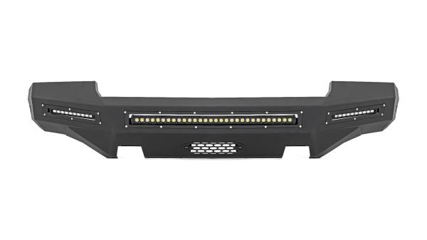 Rough Country - 07-13 GMC Sierra 1500 Front High Clearance Bumper Kit w/LEDs Rough Country