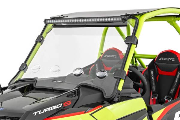 Rough Country - Vented Full Windshield Scratch Resistant 19-21 Polaris RZR Turbo S Rough Country