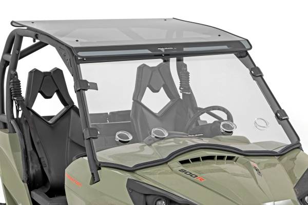 Rough Country - Vented Full Windshield Scratch Resistant 11-20 Can-Am Commander Rough Country