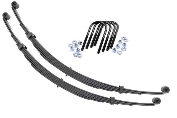 Rough Country - Rear Leaf Springs 2.5 Inch Lift Pair 71-80 International Scout II Rough Country