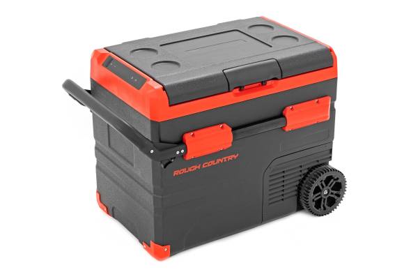 Rough Country - 50L Portable Refrigerator/Freezer Rechargeable 12 Volt/AC 110 Rough Country