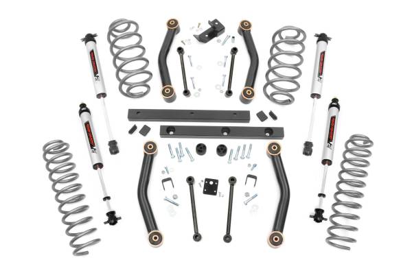 Rough Country - 4 Inch Lift Kit V2 03-06 Jeep Wrangler TJ 4WD Rough Country