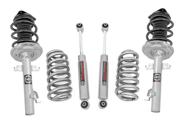 Rough Country - 1.5 Inch Lift Kit Lifted Struts 14-20 Nissan Rogue 4WD Rough Country
