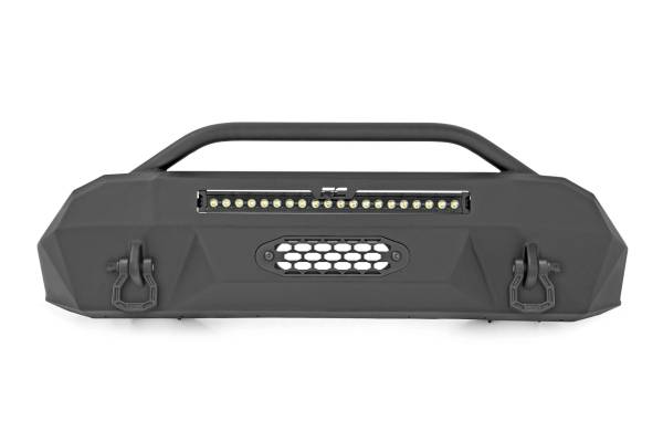 Rough Country - Front Bumper Hybrid with 20 Inch LED Light Bar 16-22 Toyota Tacoma 2WD/4WD Rough Country