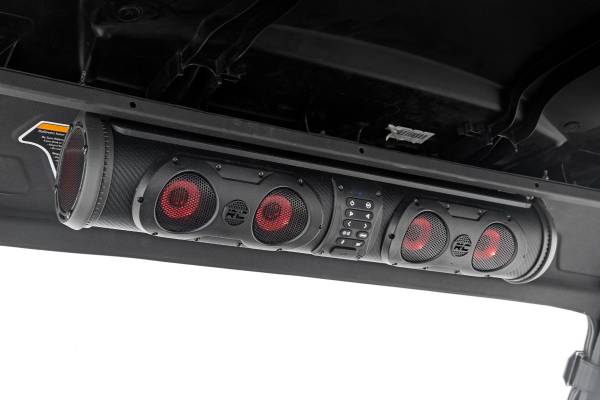 Rough Country - Bluetooth LED Soundbar 8 Speaker IP66 Waterproof UTV/ATV Rough Country