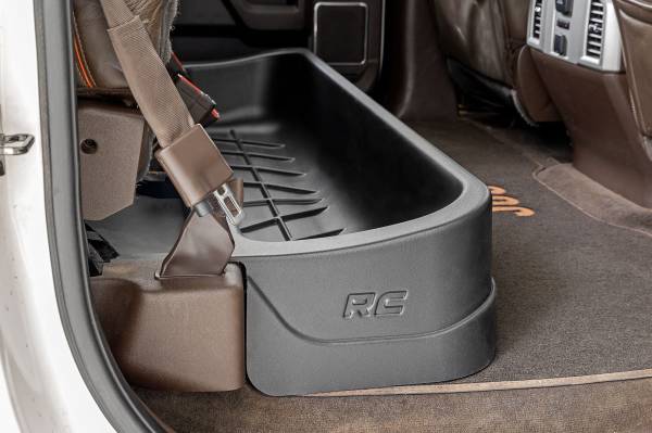 Rough Country - Under Seat Storage Crew Cab Ford F-150 (15-23)/Super Duty (17-22) Rough Country