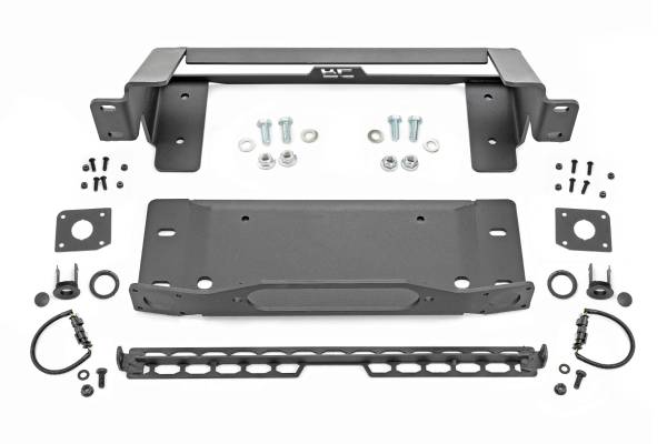 Rough Country - High Winch Mount All Models Ford Bronco 4WD (21-23) Rough Country