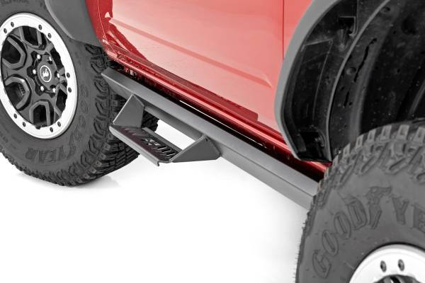 Rough Country - AL2 Drop Steps 2-Door Ford Bronco 4WD (21-23) Rough Country
