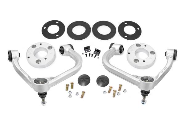 Rough Country - 3 Inch Lift Kit Forged UCA Ford F-150 Lightning 4WD (2022) Rough Country