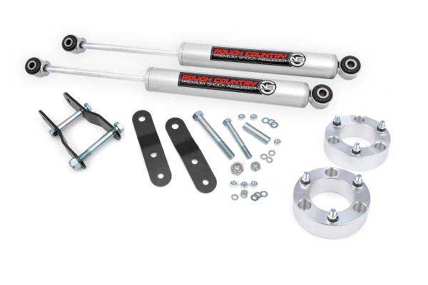 Rough Country - 3 Inch Lift Kit Toyota Hilux 4WD (06-20) Rough Country