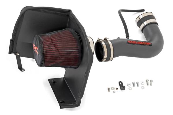 Rough Country - 4.8L/5.3L/6.0L Cold Air Intake Kit Chevy Silverado 1500 (07-08) With Pre-Filter Bag Rough Country