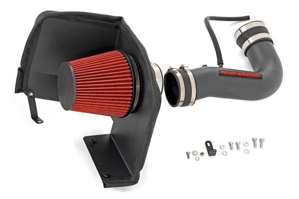 Rough Country - 4.8L/5.3L/6.0L Cold Air Intake Kit Chevy Silverado 1500 (07-08) Without Pre-Filter Bag Rough Country