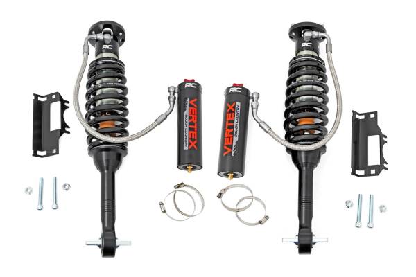 Rough Country - Vertex 2.5 Adjustable Coilovers Front 7 Inch Ford Bronco 21-23 Rough Country