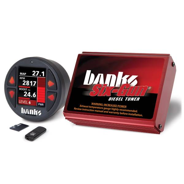 Banks Power - Six-Gun Diesel Tuner W/iDash 1.8 DataMonster 07-10 Chevy 6.6L LMM Banks Power