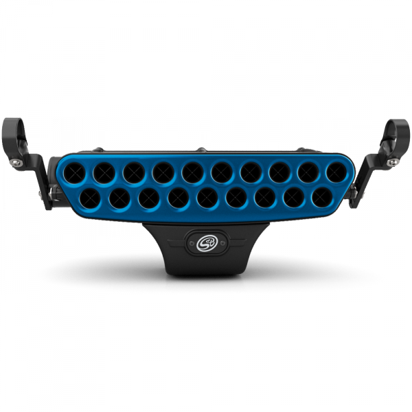 S&B - Stainless Steel Blue Faceplate for Particle Separator S&B