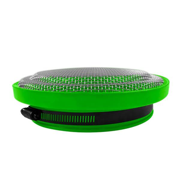 S&B - Turbo Screen Guard With Velocity Stack - 4.50 Inch (Green) S&B