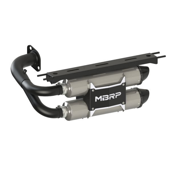 MBRP - Stacked Dual Slip On Exhaust Pipe For 19-23 Honda Talon 1000 Performance Series MBRP