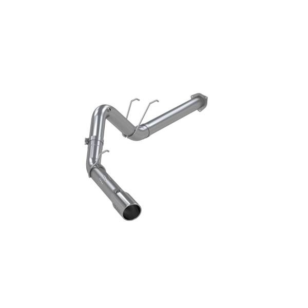 MBRP - 4 Inch Filter Back Single Exhaust Pipe Aluminized Steel For 17-24 Ford F-250/350/450 6.7L MBRP