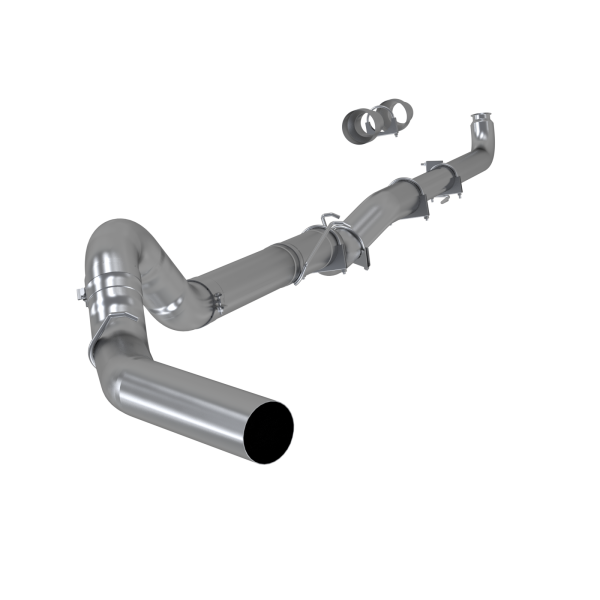 MBRP - 5 Inch Single Side 409 -No Muffler For 01-07 Silverado/Sierra 2500/3500 Duramax Classic Extended/Crew Cab MBRP