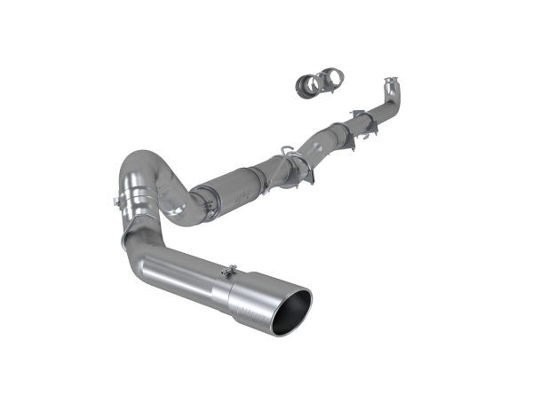 MBRP - 5 Inch Single Side T409 Stainless Steel For 01-07 Silverado/Sierra 2500/3500 Duramax Classic Extended/Crew Cab MBRP