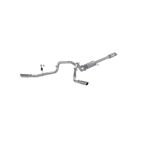 MBRP - 2.5 Inch Cat Back Exhaust System Dual Side Exit For 15-20 Ford F-150 5.0L T409 Stainless Steel MBRP