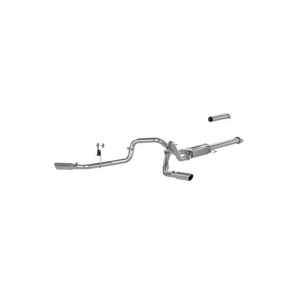 MBRP - 2.5 Inch Cat Back Exhaust System For 15-20 Ford F-150 2.7L/3.5L EcoBoost Dual Side Exit Aluminized Steel MBRP