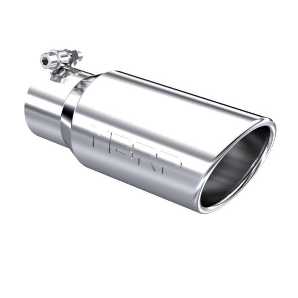 MBRP - Universal 4 Inch Angled Cut Rolled End MBRP Armor Pro Series Exhaust Tip MBRP