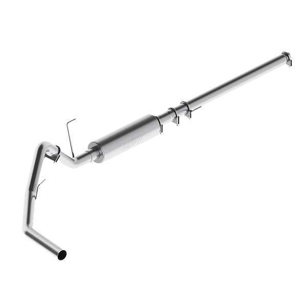 MBRP - 3 Inch Cat Back Exhaust System Single Side Aluminized Steel For 04-08 Ford F-150 Extended/Crew Cab Short Bed MBRP