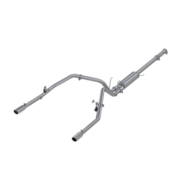 MBRP - 3 Inch Cat Back Exhaust System Dual Split Rear For 06-08 Dodge Ram Hemi 1500 5.7L Standard Cab/Crew Cab/Short Bed Aluminized Steel MBRP