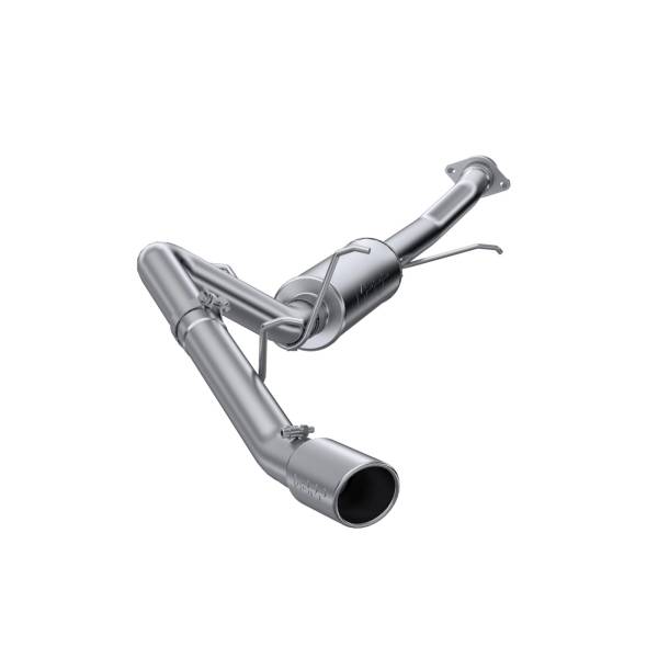 MBRP - 3 Inch Cat Back Exhaust System Single Side Aluminized Steel For 07-10 Escalade EXT, ESV/Yukon Denali XL MBRP