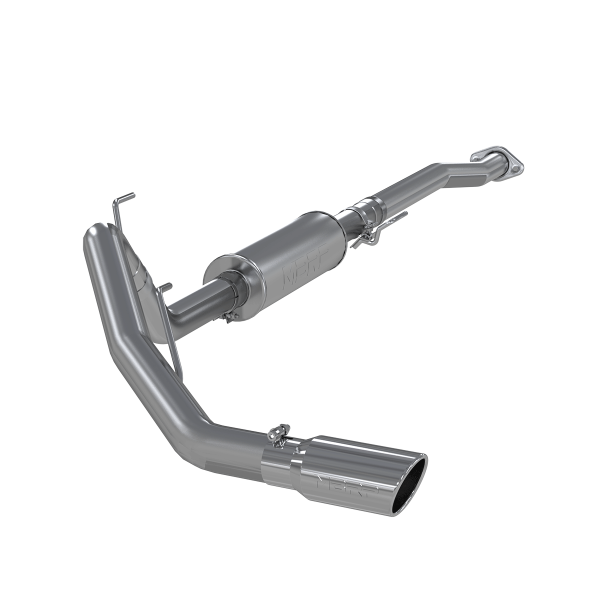 MBRP - 3 Inch Cat Back Exhaust System Single Side Exit Aluminized Steel For 11-14 Ford F-150 V6 EcoBoost MBRP