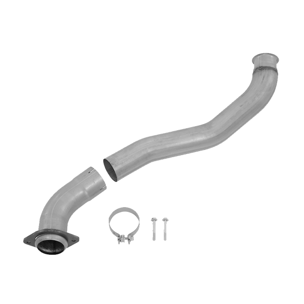 MBRP - Turbo Down Pipe Aluminized Steel For 08-10 Ford F250/350/450 6.4L Powerstroke MBRP