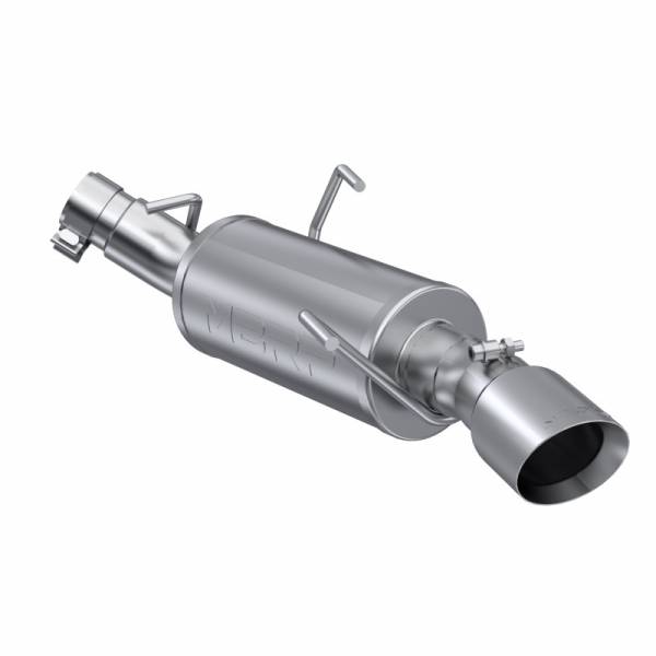MBRP - 2005-2010 Ford Mustang Aluminized Steel 3 Inch Axle Back Single Rear Exit Exhaust System MBRP