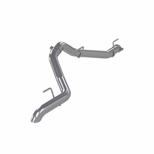 MBRP - 21-23 Jeep Gladiator Armor Plus Series T409 Stainless Steel 3 Inch Filter Back Rear Turn Down Exhaust System MBRP