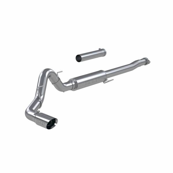 MBRP - 21-Up Ford F-150 4 Inch Cat Back Single Side Race Version 304 Stainless Steel Exhaust System MBRP