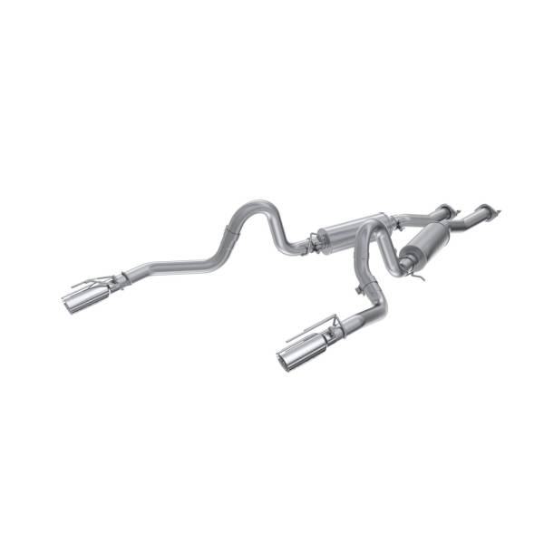 MBRP - 1999-2004 Ford Mustang GT/ Mach 1 4.6L Aluminized Steel 2.5 Inch Cat-Back Dual Rear Exit MBRP