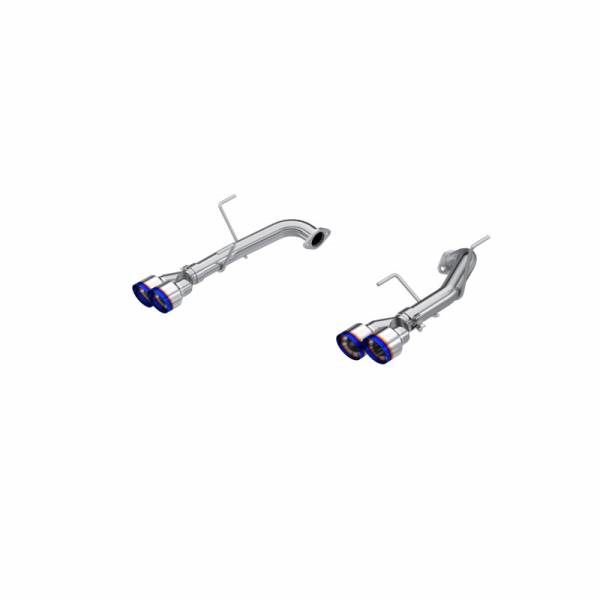 MBRP - 22-Up Subaru WRX 2.4L T304 Stainless Steel 2.5 Inch Axle-back Dual Split Rear Quad BE Tips MBRP